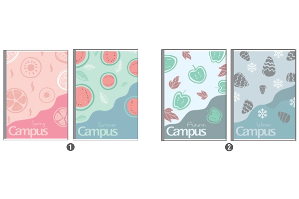 Tập Kẻ Ngang Kokuyo Campus Four Seasons 2 B5